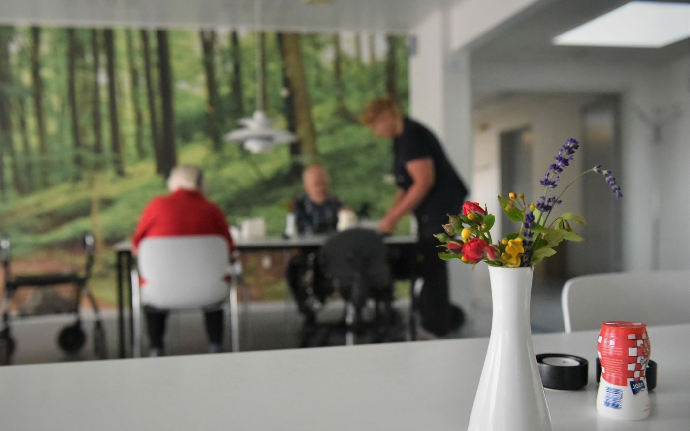 Spisestue på Spentrup Ældrecenter