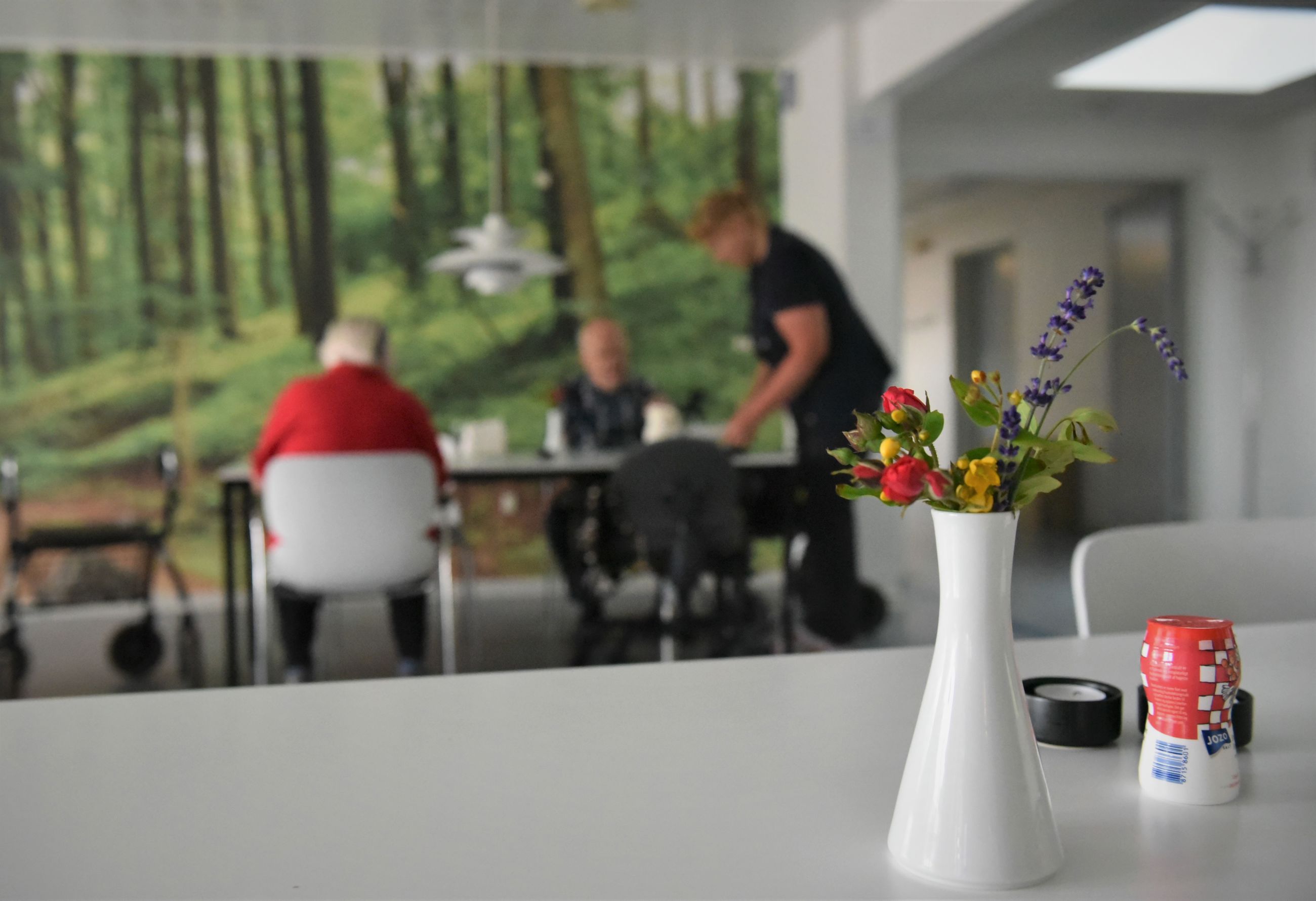 Spisestue på Spentrup Ældrecenter