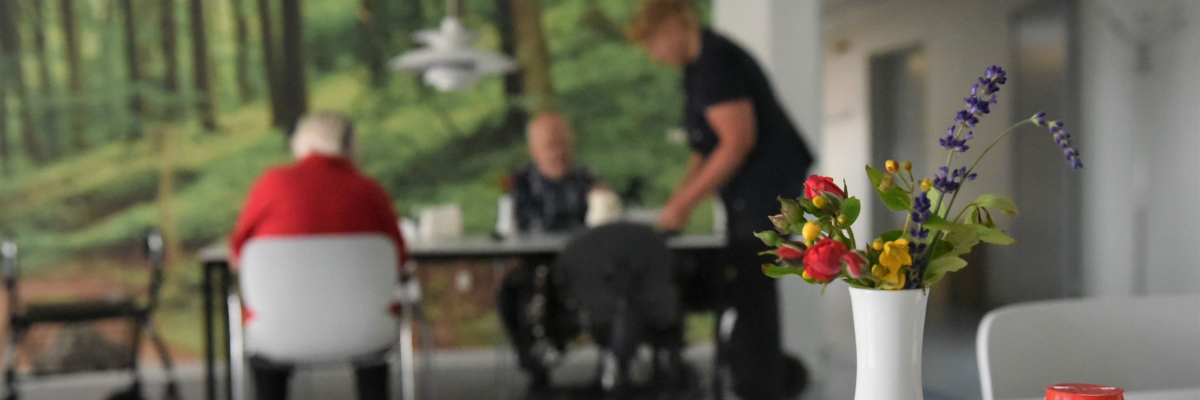 Spisestue på Spentrup Ældrecenter