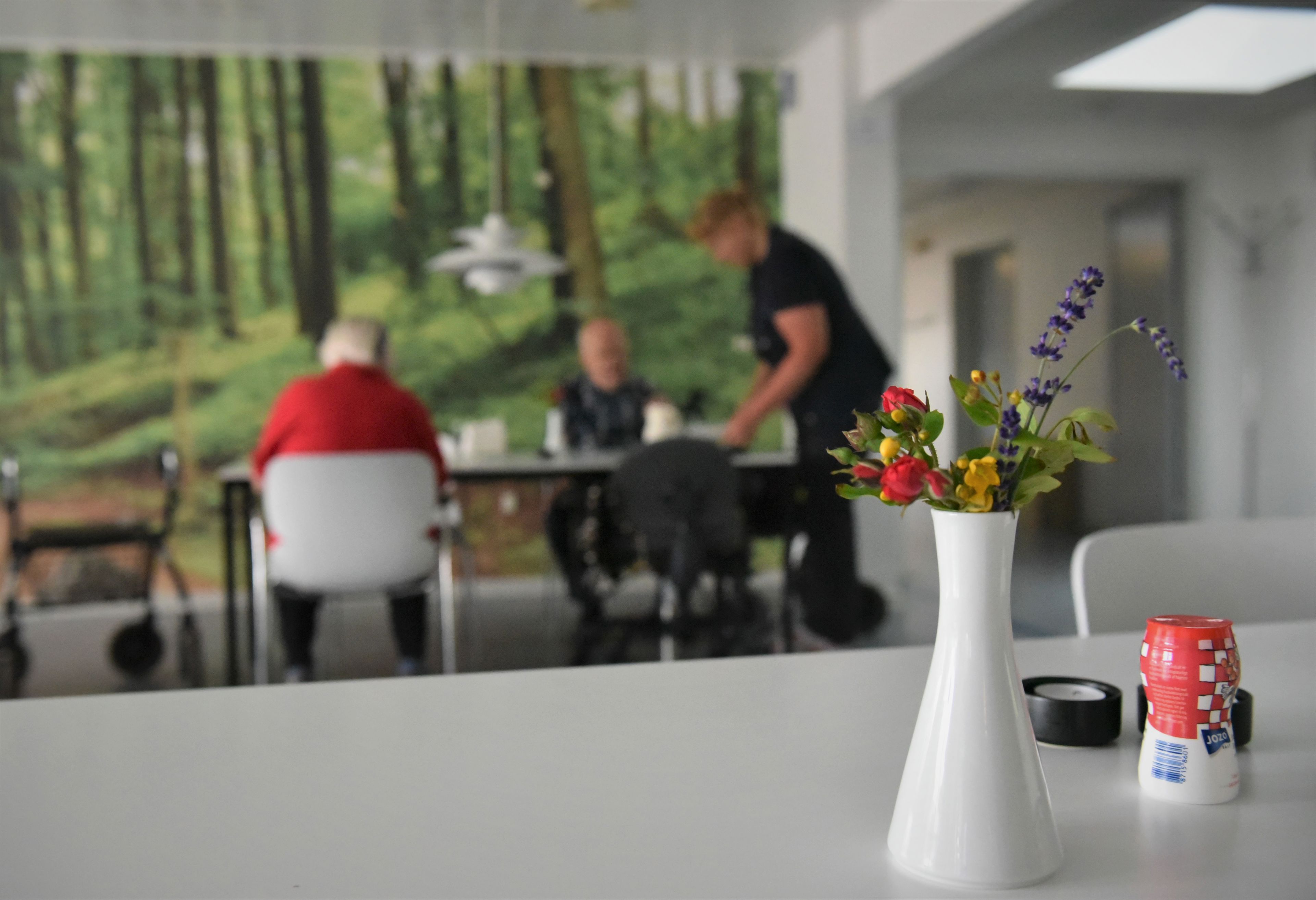 Spisestue på Spentrup Ældrecenter